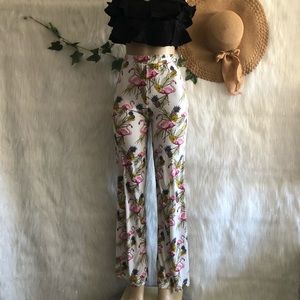 🆕GUESS print wide leg Pants